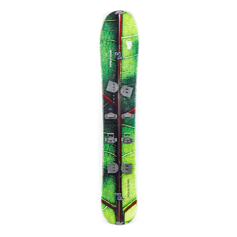 166 Voile Mojo RX 66 (Broken) with Incomplete Voile Splitboard Bindings (For Parts)