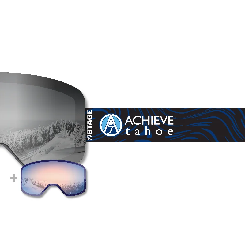 Achieve Tahoe Propnetic - Magnetic Ski Goggle + Bonus Lens