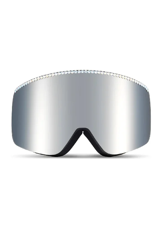 Alt*ego Runway Ski Goggle in Silver Shimmer