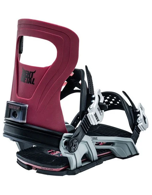 Bent Metal Logic Snowboard Binding 2023 | Red