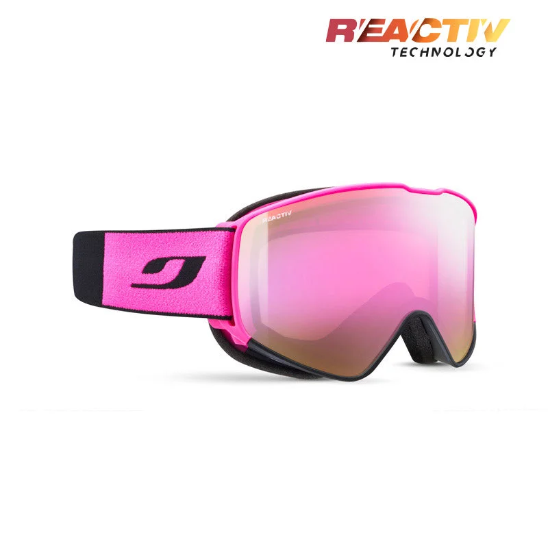 Pink / Black with REACTIV 1-3 High Contrast lens