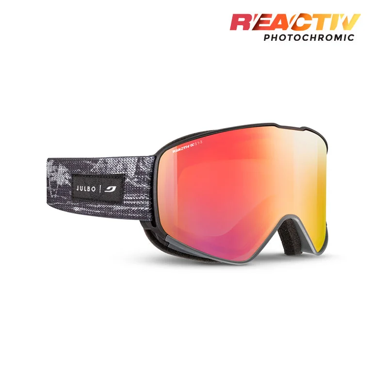 Black with REACTIV 1-3 Glare Control lens