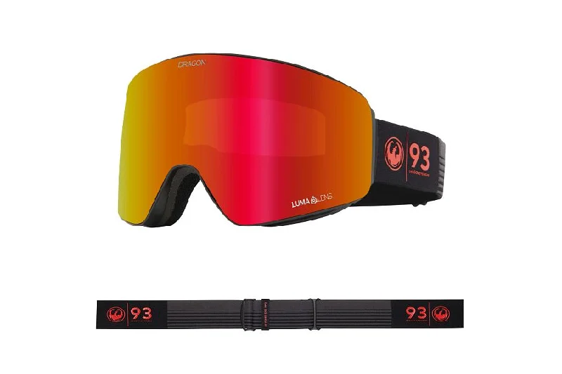 Dragon PXV Snow Goggles Low Bridge 2024 30 Years / Lumalens Red Ion + Lumalens Light Rose