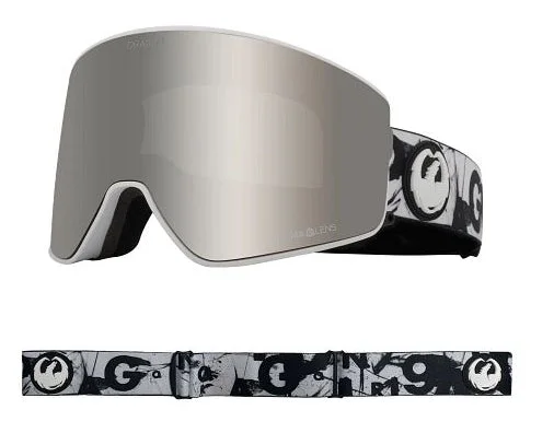 Dragon PXV2 Snow Goggles Low Bridge 2024 Gigi Ruf Sig 23 / Lumalens Silver Ion + Lumalens Amber