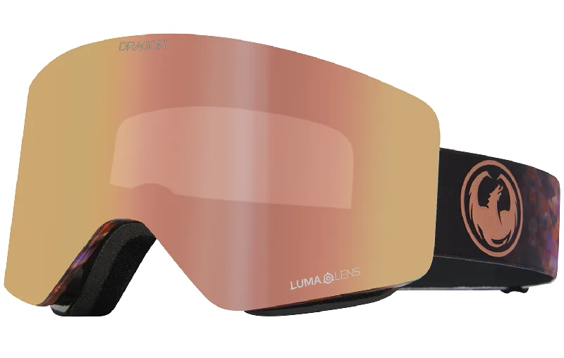 Dragon R1 OTG Snow Goggles 2024 Amethyst / Lumalens Rose Gold Ion + Lumalens Light Rose