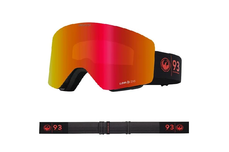 Dragon R1 OTG Snow Goggles Low Bridge 2024 30 Years / Lumalens Red Ion + Lumalens Light Rose