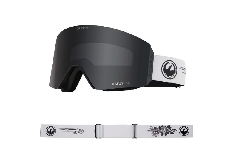 Dragon RVX MAG OTG Snow Goggles Low Bridge 2024 Jossi Wells Sig / Lumalens Dark Smoke + Lumalens Light Rose