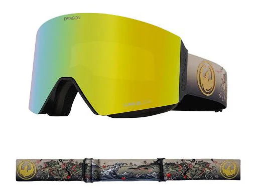 Dragon RVX MAG OTG Snow Goggles Low Bridge 2024 Edo / Lumalens Gold Ion + Lumalens Light Rose