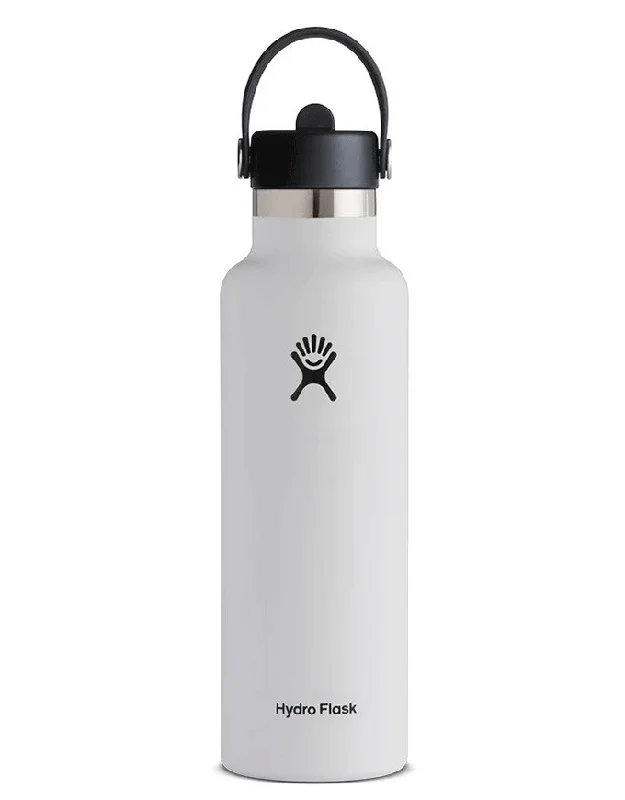 Hydro Flask 21oz Flex Straw Cap Bottle | White