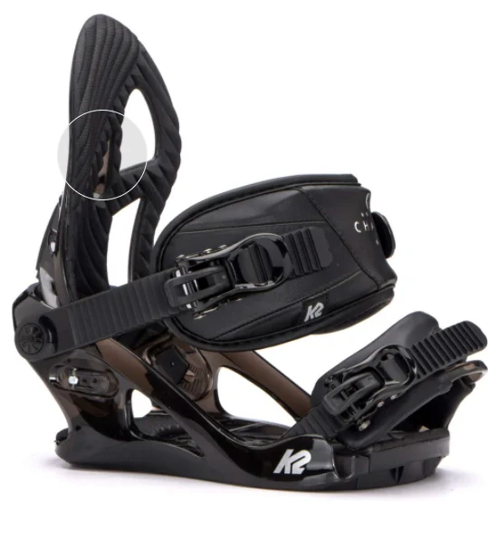 K2 Charm Women's Snowboard Binding Black - Size Small or Medium Only - SALE