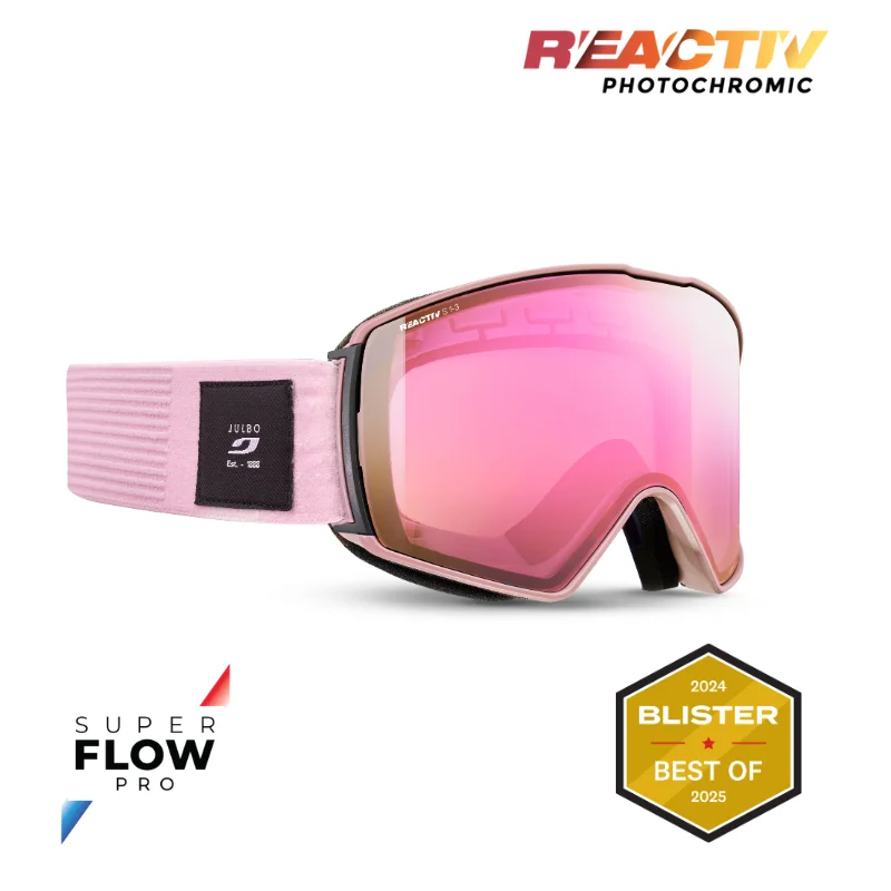 Light Pink with REACTIV 1-3 High Contrast lens