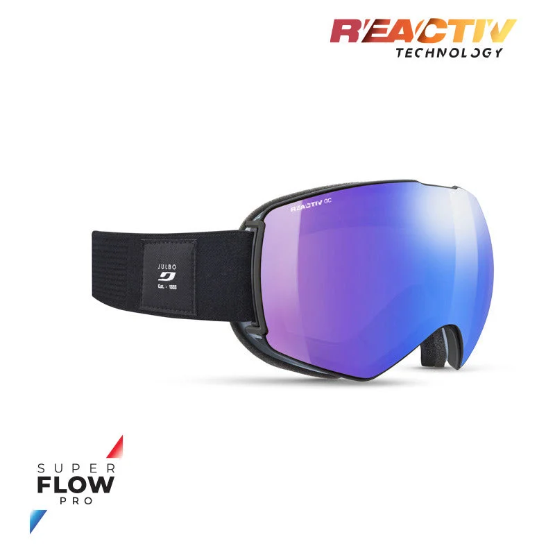 Black / Grey with REACTIV 1-3 Glare Control lens