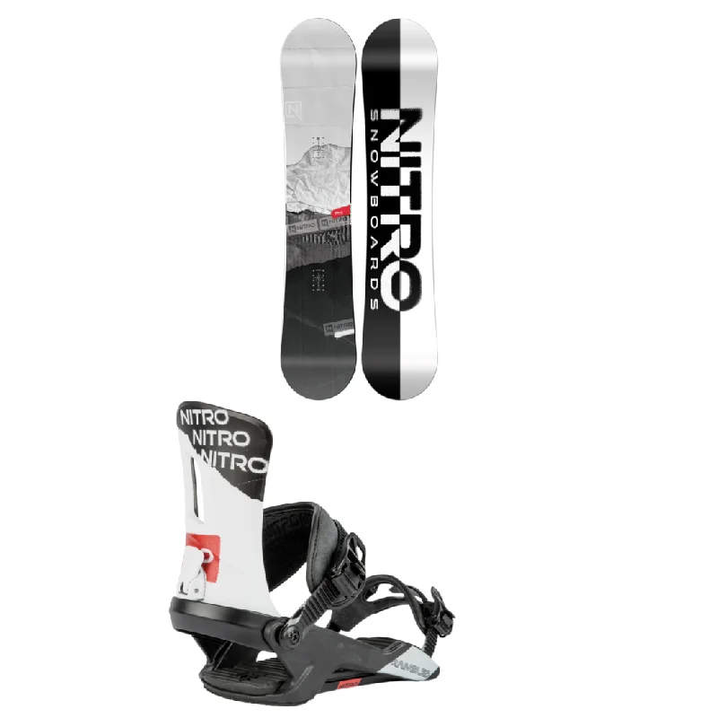 Nitro Prime Raw Snowboard + Rambler Bindings 2024