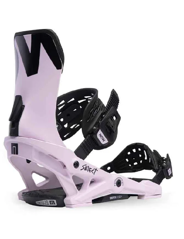 Now Select Snowboard Binding 2024 | Lavender