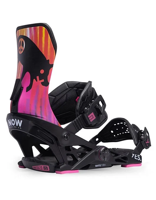 Now x Yes Collab Select Pro Snowboard Binding 2024 | Black