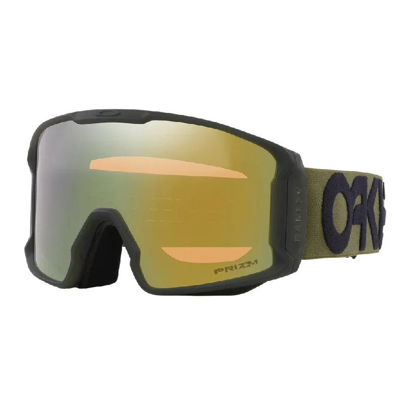 Oakley Line Miner L Prizm Snow Goggle - Dark Brush/Sage Gold