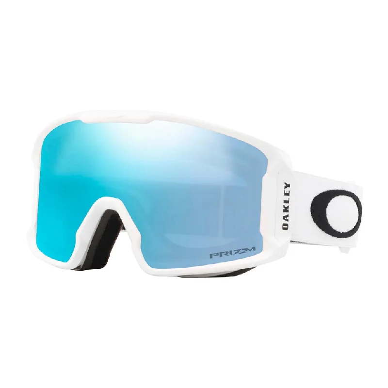 Oakley Line Miner M Prizm Snow Goggle - Matte White/Sapphire