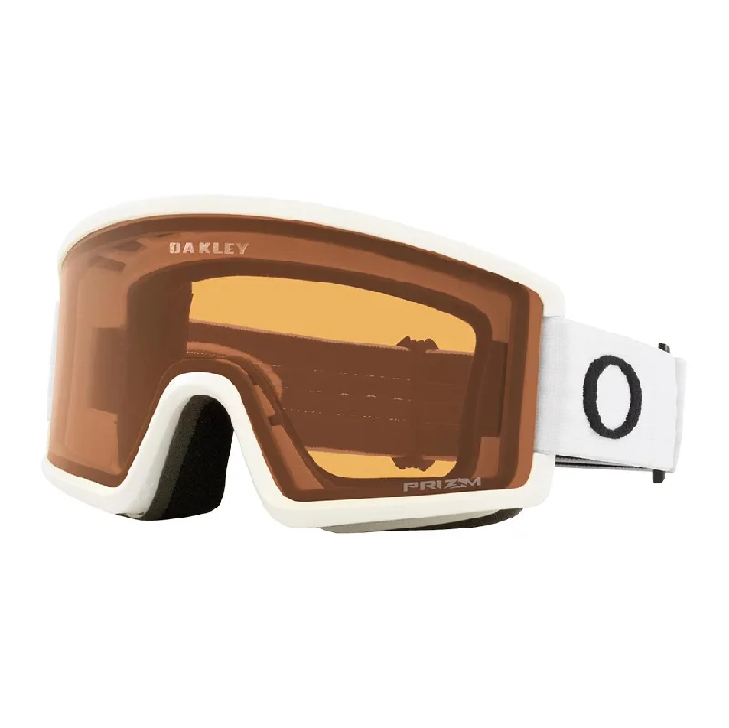 Oakley Target Line M Prizm Snow Goggle - Matte White/Persimmon