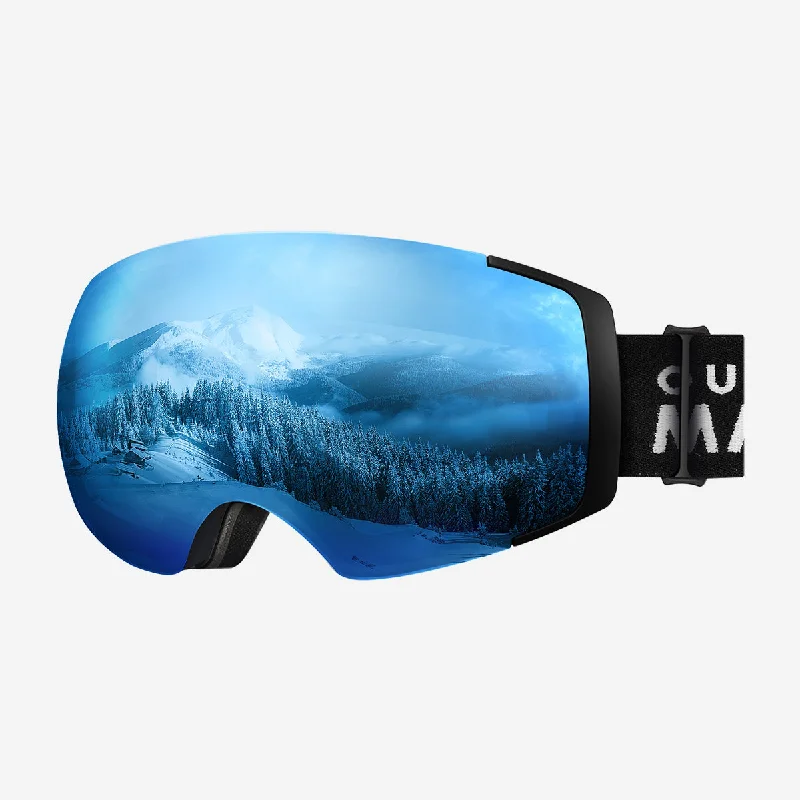 Black Frame VLT 16% REVO Blue Lens