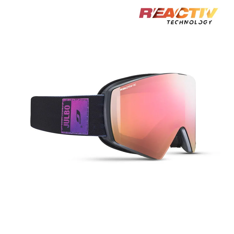 Black / Violet with REACTIV 2-3 Glare Control lens