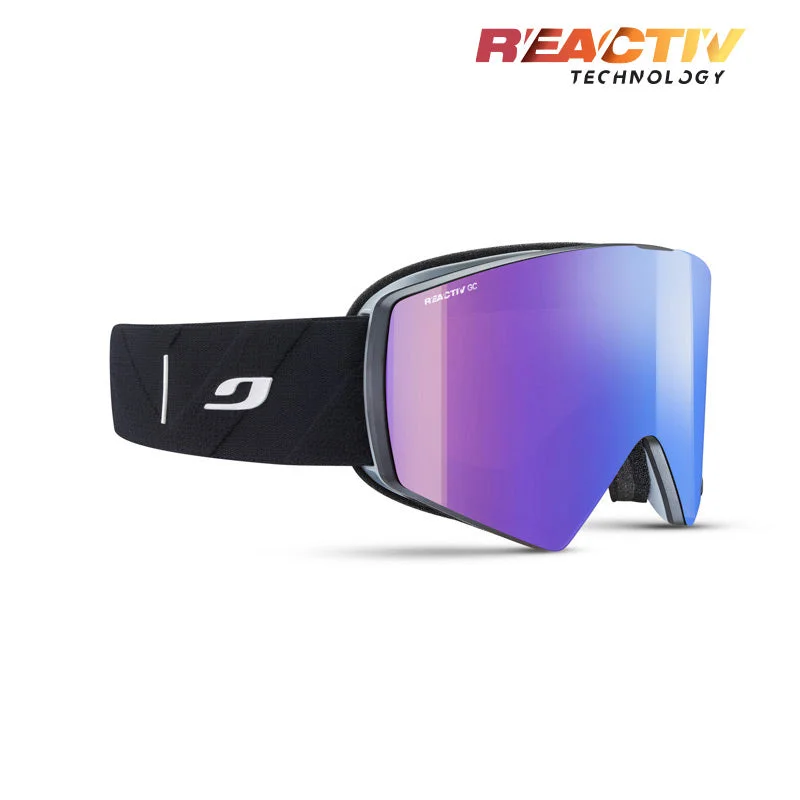 Black / Grey with REACTIV 1-3 Glare Control lens