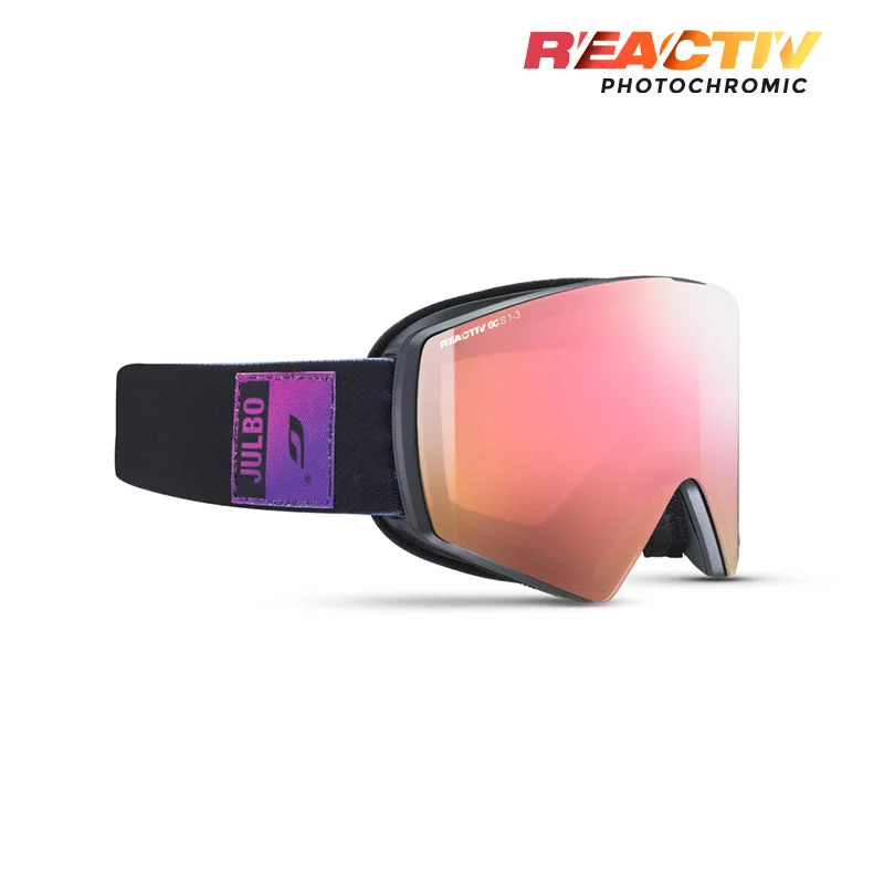 Black / Purple with REACTIV 1-3 Glare Control lens