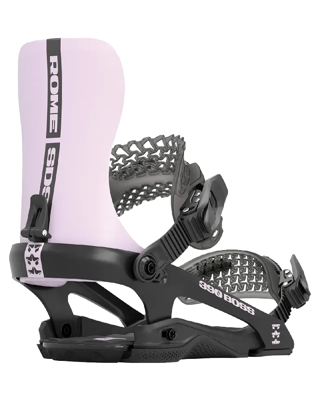 Rome 390 Boss Snowboard Bindings - Violet - 2024