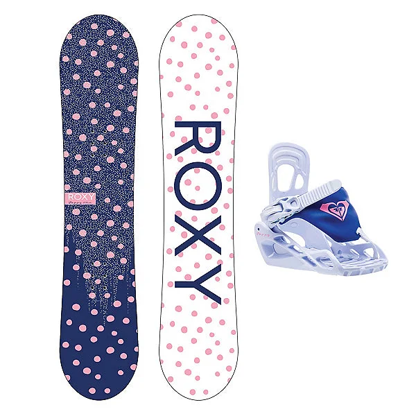 Roxy Poppy Girl's Snowboard + Bindings 2021