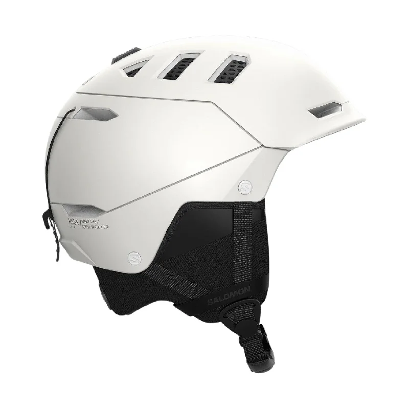 Salomon Husk Pro Mips White Snow Helmet