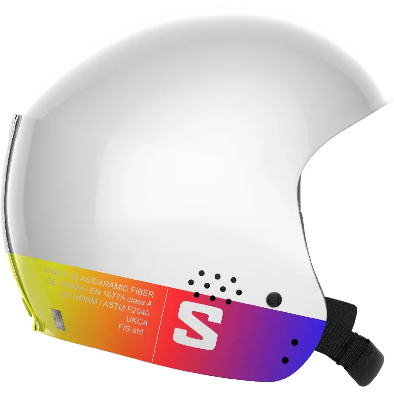 Salomon Helmet S/Race FIS Injected White Gradiant