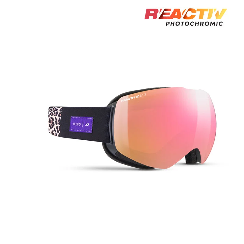 Black with REACTIV 1-3 Glare Control lens