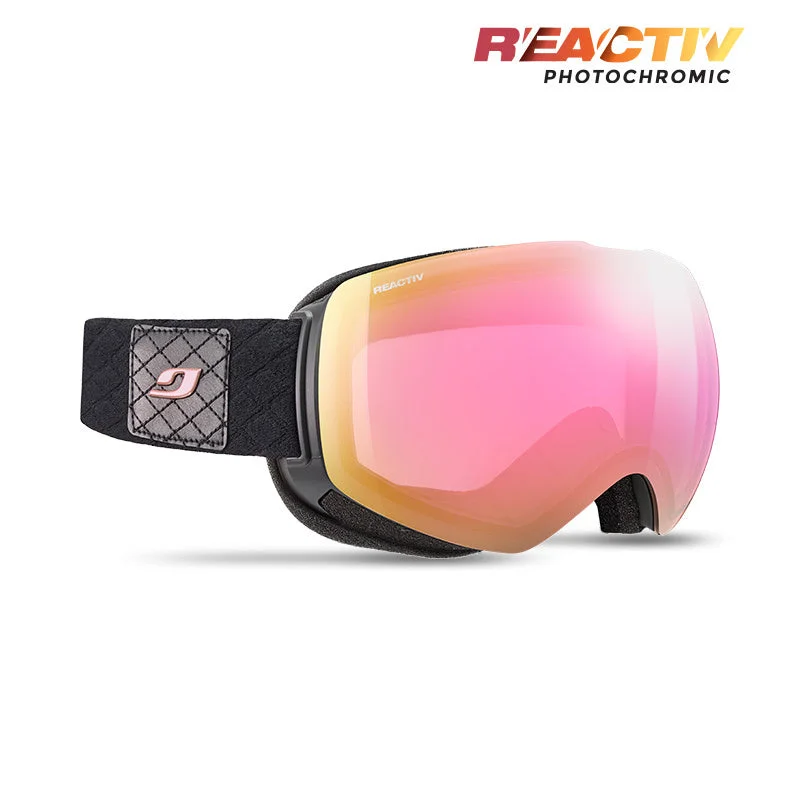 Black / Pink with REACTIV 1-3 High Contrast lens