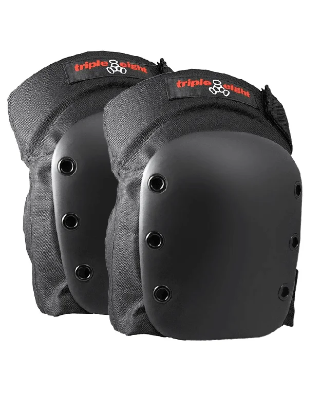 Triple 8 Street Knee Pads | Black Caps