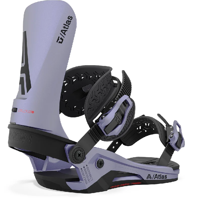 UNION ATLAS SNOWBOARD BINDINGS 2024 - Metallic Purple - Size S, M or L Only - Sale