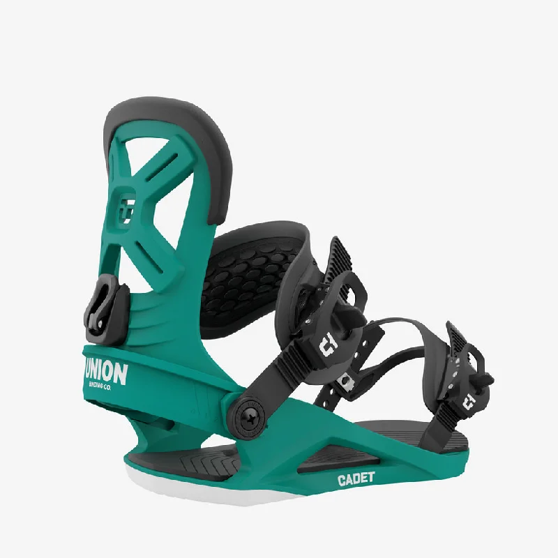 Union Cadet Kids Snowboard Binding - Teal 2024 - Sale