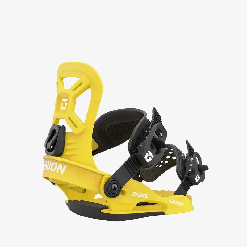 UNION Cadet XS Mini Shredders SNOWBOARD BINDINGS 2023 - Electric Yellow