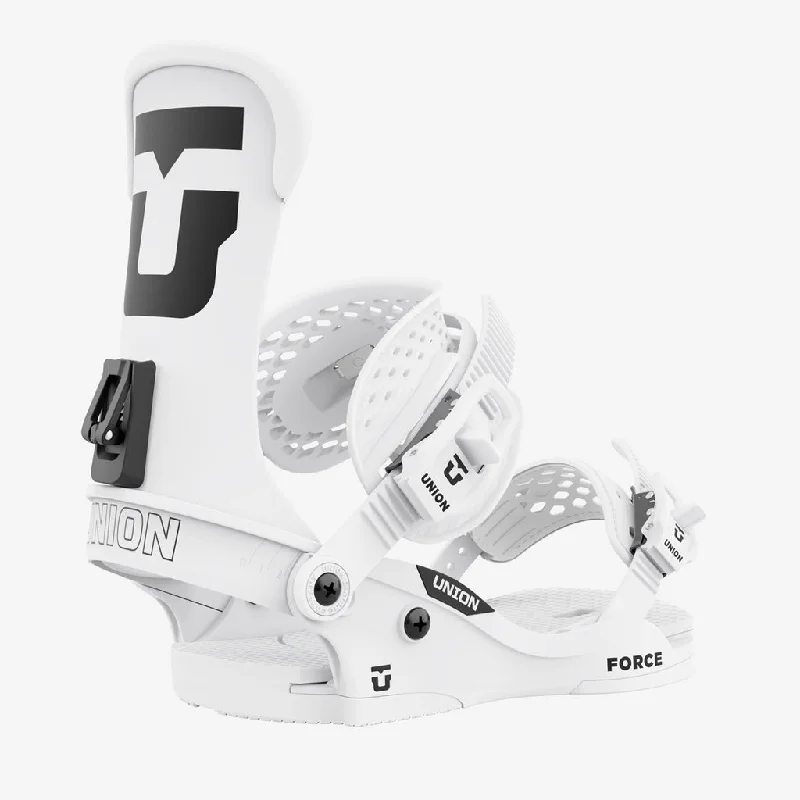 UNION Force Classic - Snowboard Bindings - Team Logo White - Sale