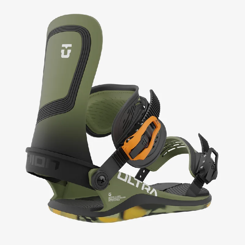 UNION Ultra Snowboard Bindings - Army Green 2024 - Sale