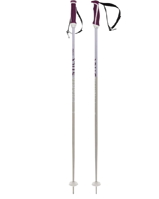 Volkl Phantastick W Ski Poles - Silver - 2023