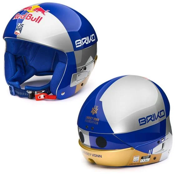 Vulcano FIS 6.8 Red Bull Ski Helmet Lindsey Vonn Junior